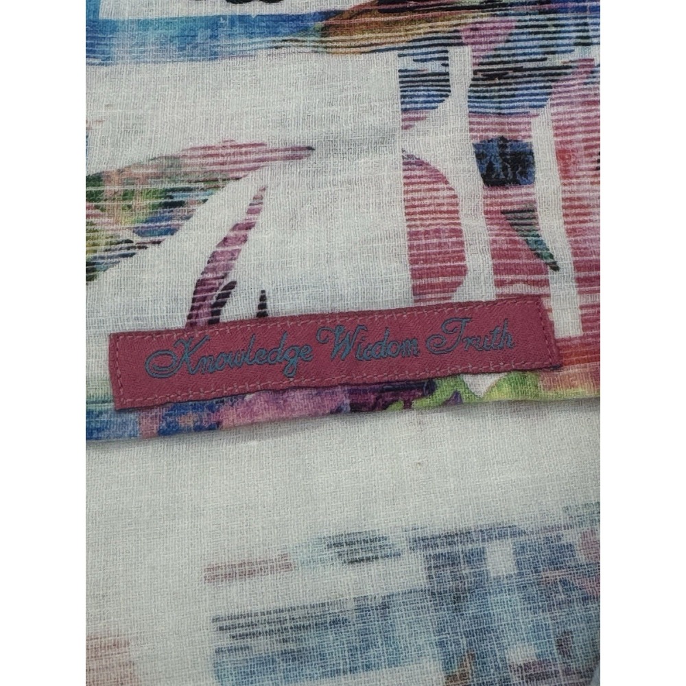 NWT Robert Graham CALDWELLS Linen Cotton Blend Watercolor Button Shirt XS $198 - Picture 10 of 13